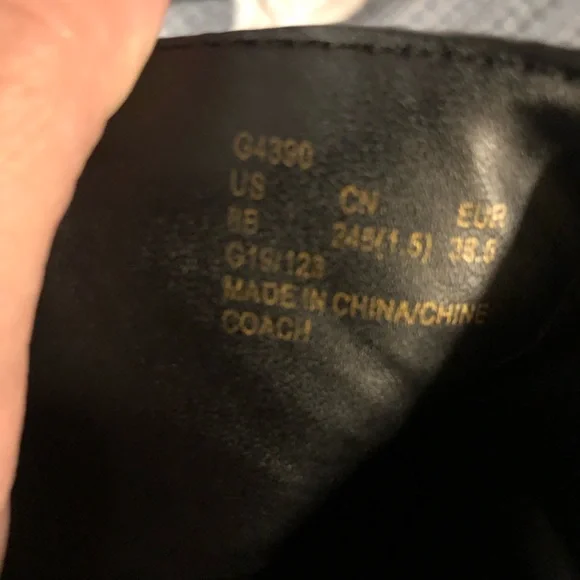 EUC Coach Debi Bootie Wore A Couple Of Times I Don’t Have The Box Price Is Firm - Picture 8 of 8